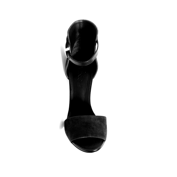 Luxurious VINCE. Black Suede Stilettos - Picture 4 of 8